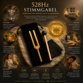 Vorbestellung 528 Hz goldene Stimmgabel Set